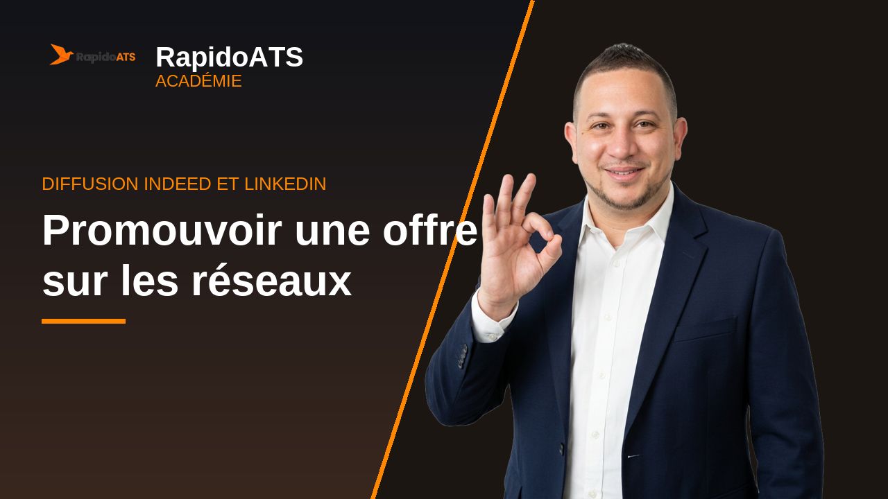 Tutoriel vidéo RapidoATS — Promouvoir une offre sur les réseaux : vignette de la vidéo