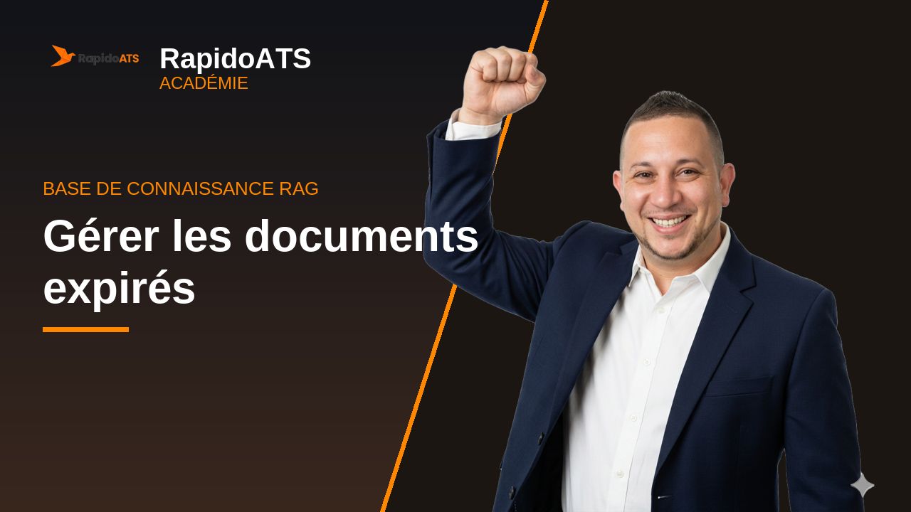 Tutoriel vidéo RapidoATS — Gérer les documents expirés : vignette de la vidéo