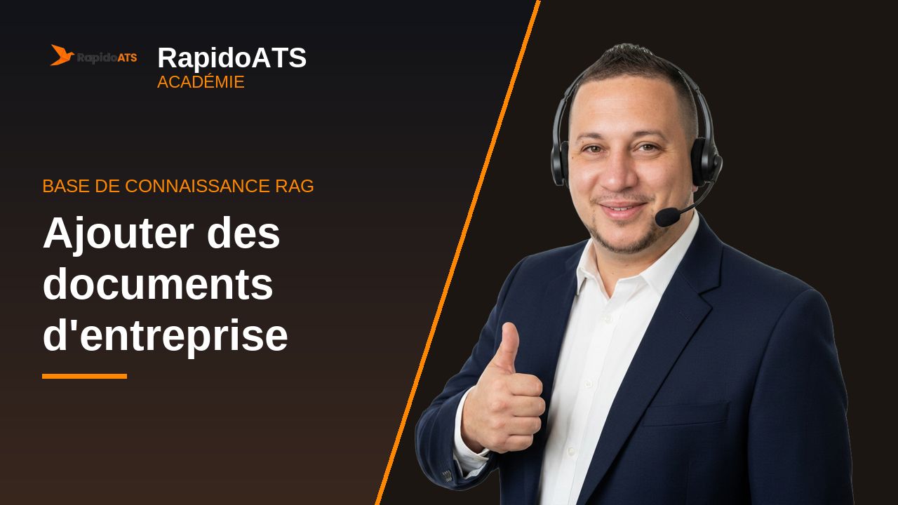 Tutoriel vidéo RapidoATS — Ajouter des documents d'entreprise : vignette de la vidéo