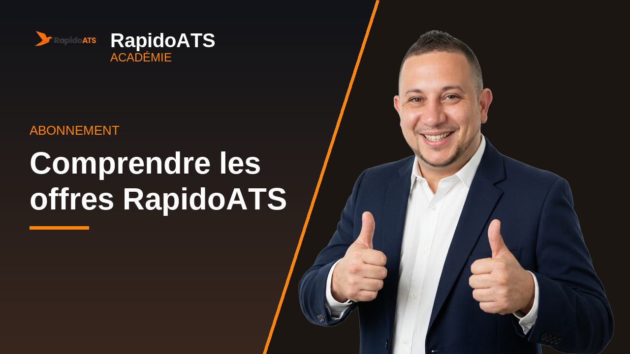 Tutoriel vidéo RapidoATS — Comprendre les offres RapidoATS : vignette de la vidéo
