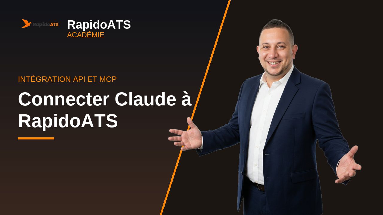 Tutoriel vidéo RapidoATS — Connecter Claude à RapidoATS : vignette de la vidéo