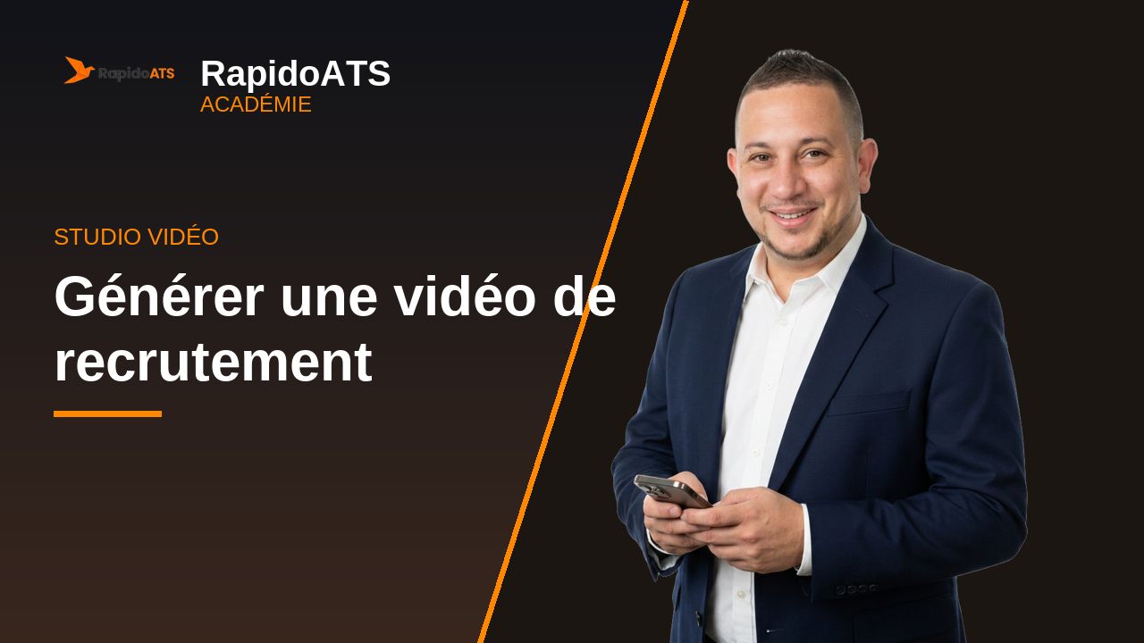 Tutoriel vidéo RapidoATS — Générer une vidéo de recrutement : vignette de la vidéo