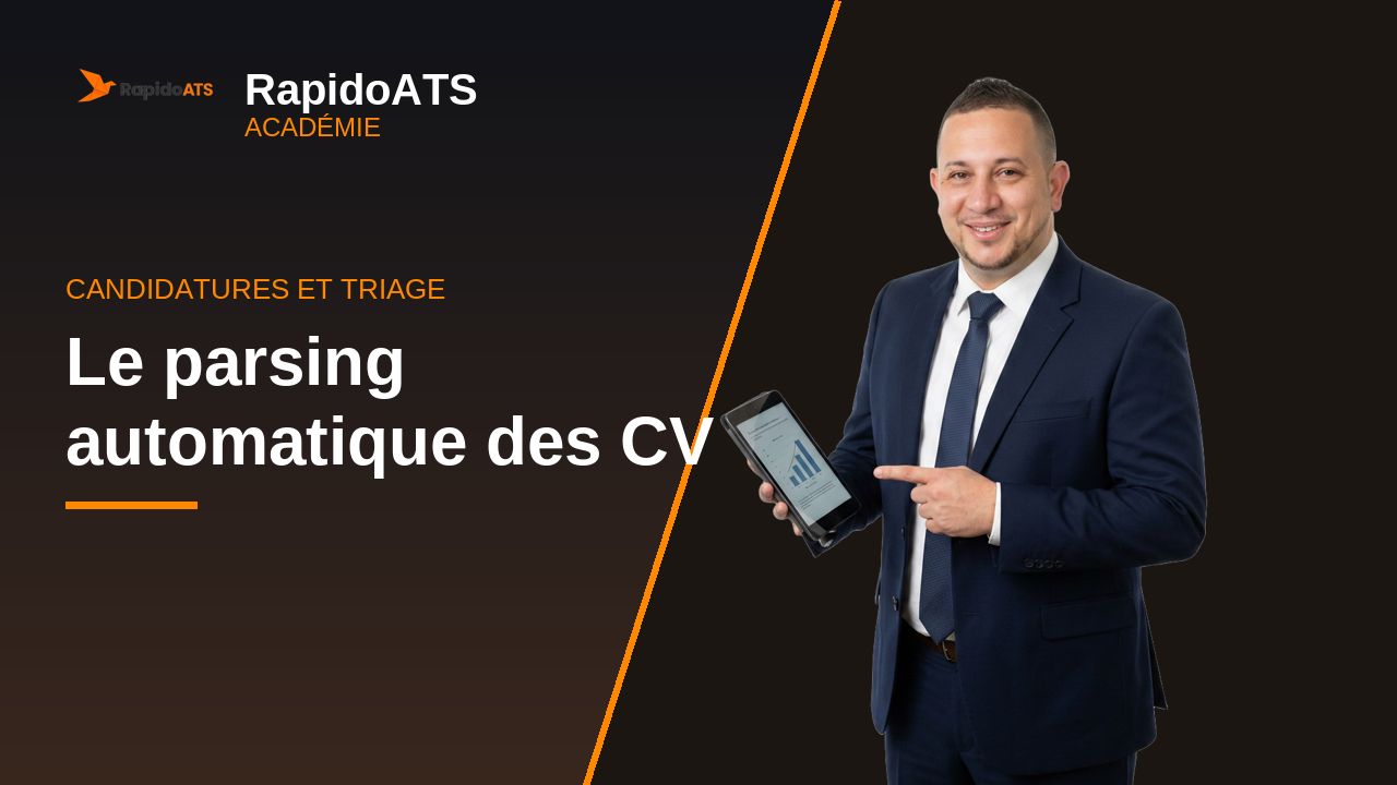 Tutoriel vidéo RapidoATS — Le parsing automatique des CV : vignette de la vidéo