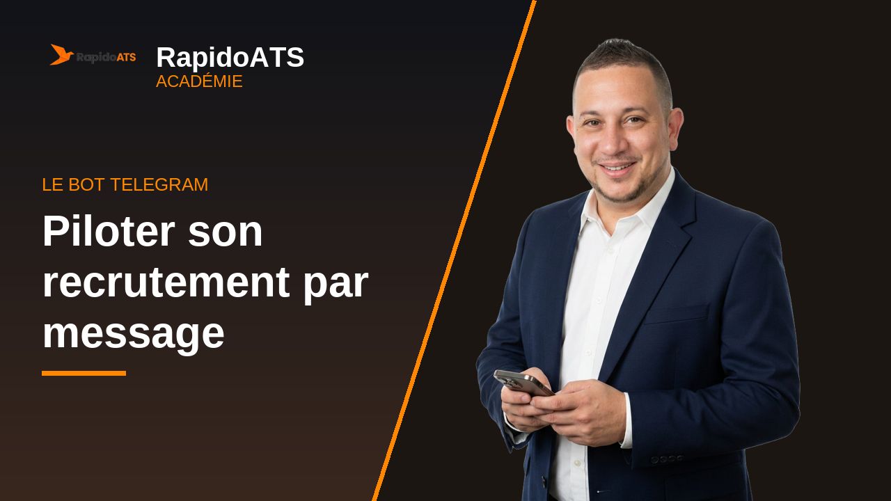 Tutoriel vidéo RapidoATS — Piloter son recrutement par message : vignette de la vidéo