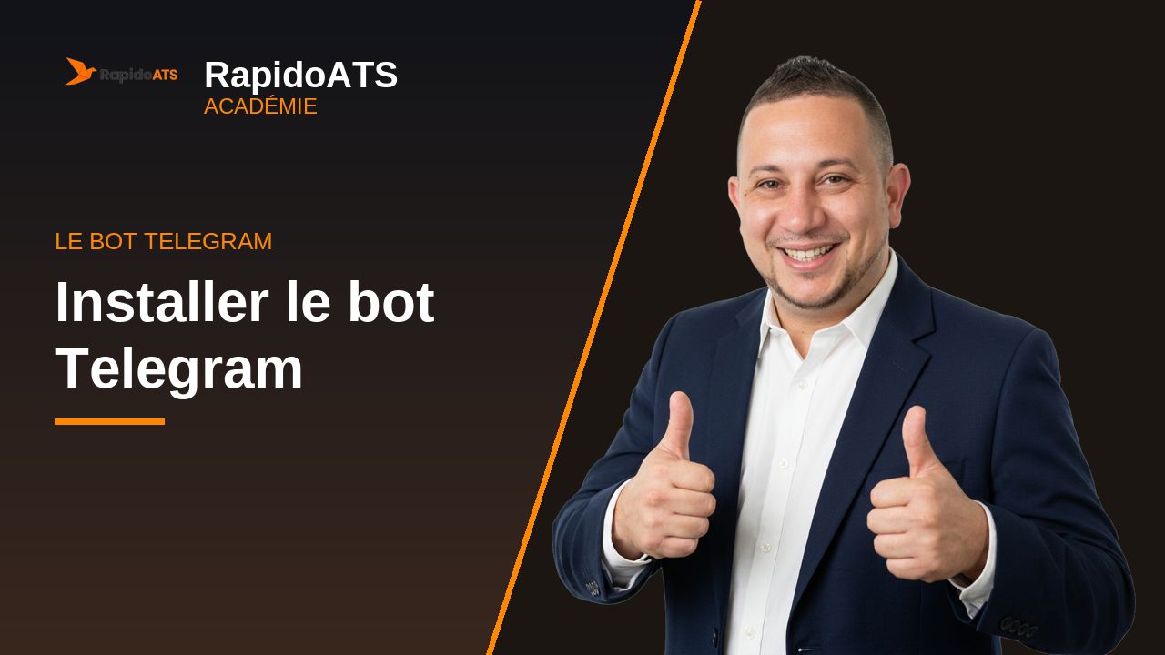 Tutoriel vidéo RapidoATS — Installer le bot Telegram : vignette de la vidéo